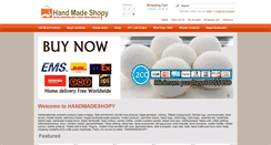 Desktop Screenshot of handmadeshopy.com