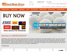 Tablet Screenshot of handmadeshopy.com